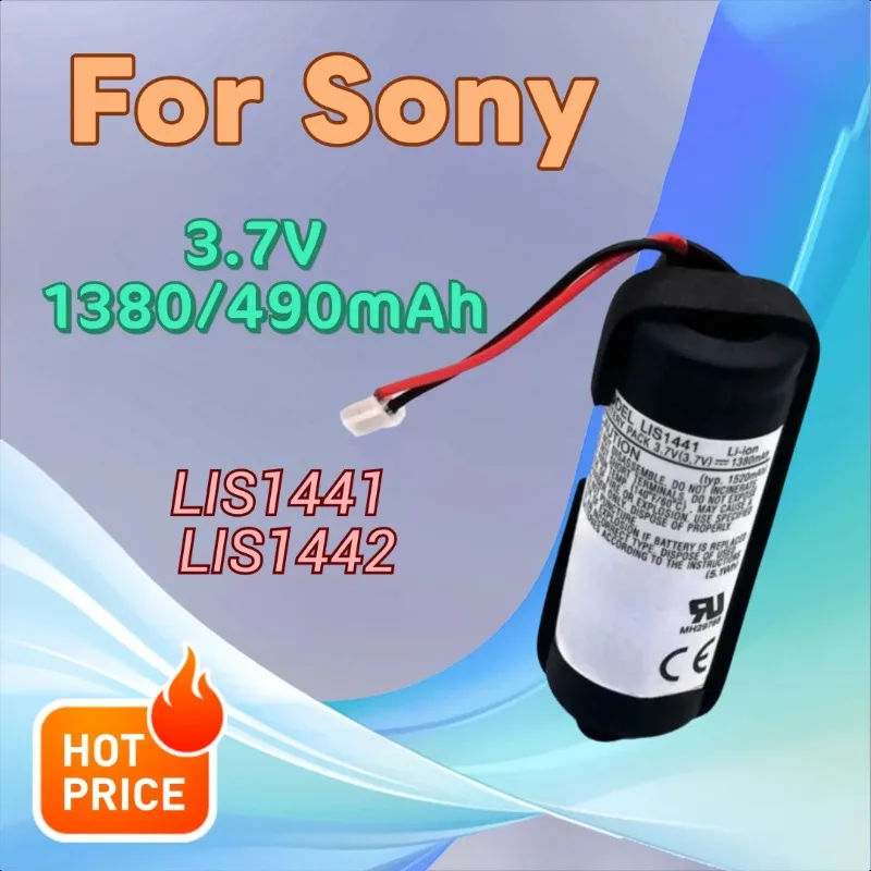 

3.7V 1380/490mAh LIS1441 LIS1442 Rechargeable Batteries for Sony PS3 and PS4 Left and Right Controllers
