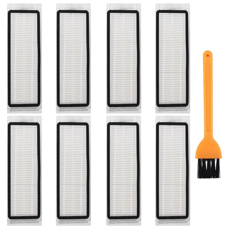 ABRG-أجزاء فلتر HEPA قابلة للغسل لشاومي Roborock S5 S50 S51 S55 S5max S6 E25 E35 Max S6 Pure S6 ملحقات مرشح الفراغ