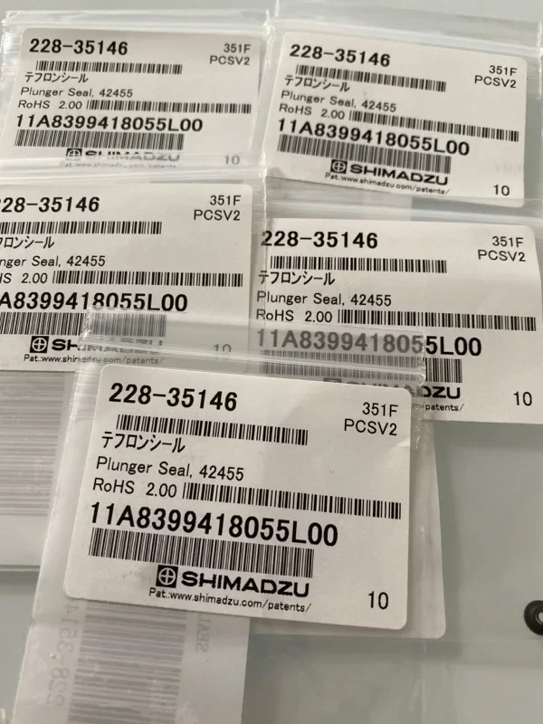 Shimadzu مضخة الختم الدائري LC-10AD/LC-2010 228-35146 الأصلي، الترويج