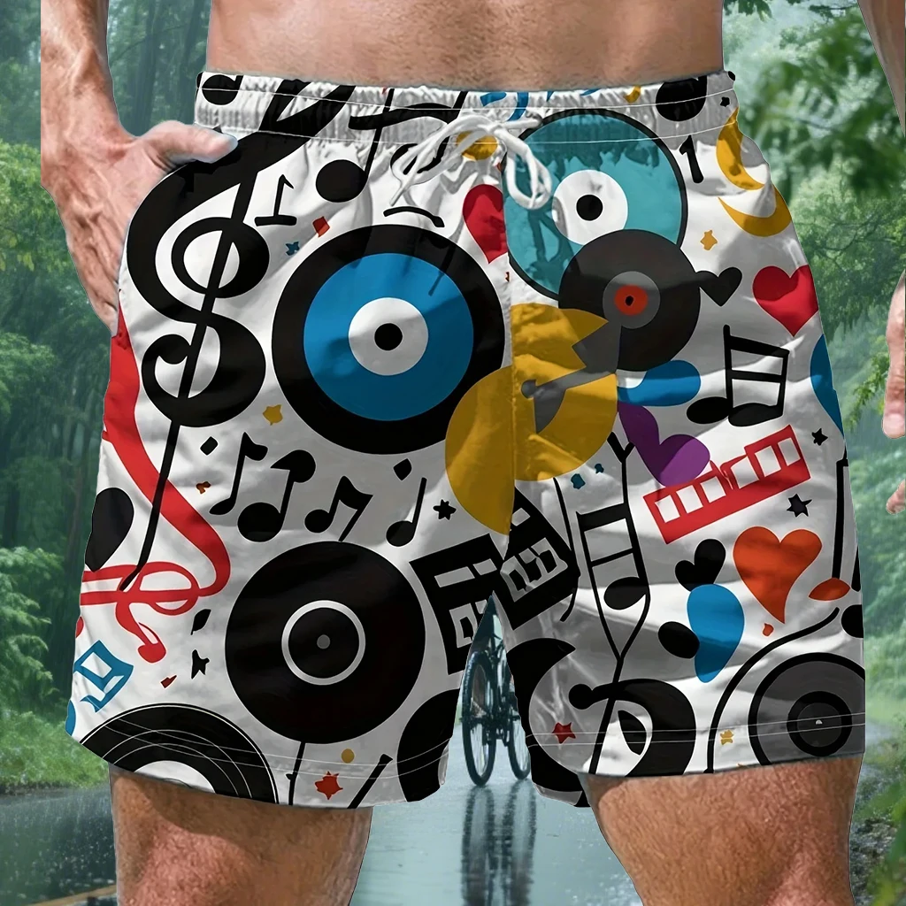 New Men's/women's Fashionable 3D Printed Shorts Quick Drying Breathable Surfing Beach Shorts Outdoor Sports Motorcycle Shorts