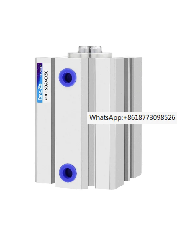 

SDA thin cylinder small pneumatic 50/63/80/100 * 5X10X15X20X25X30X40X50X75X60 SDA50 cylinder diameter