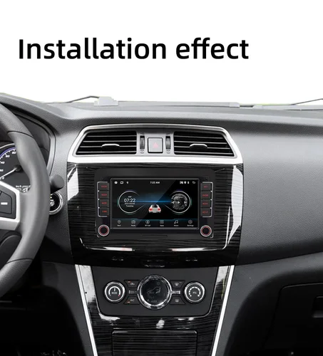Imagen 2 del producto BQCC 9071-J 7 ""reproductor de coche para Volkswagen VW CC Passat B7 Polo Golf 5 6 Jetta mk5 mk6 Mirrorlink FM WIFI GPS RDS Carplay inalámbrico