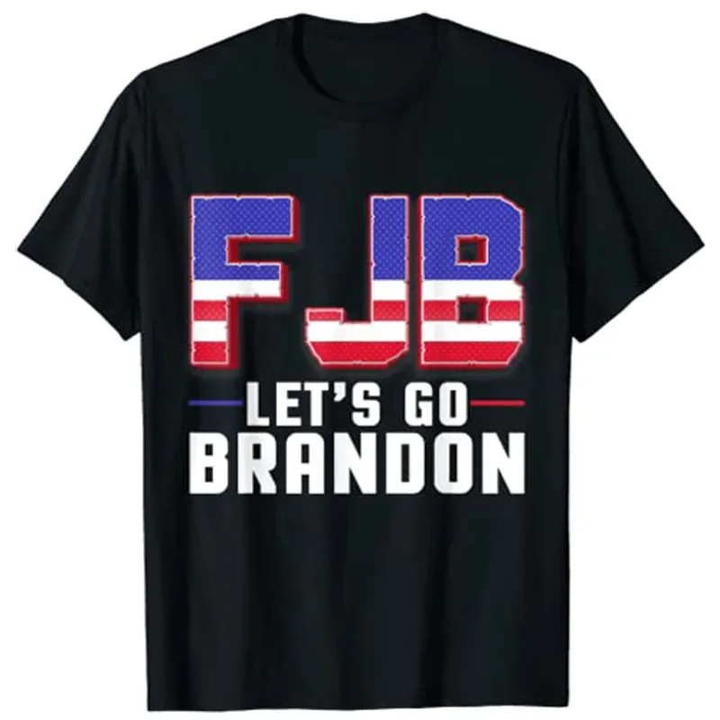 Let's Go Brandon Chant, Joe Biden Chant Costume Tee T-Shirt Funny FJB Tee Tops Men Clothing