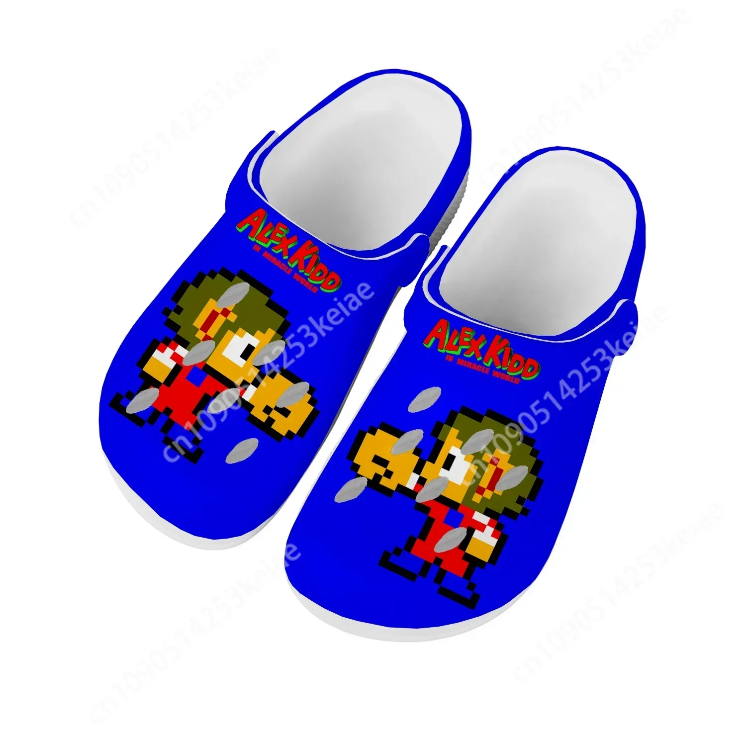 Alex Kidd Home Clogs Cartoon Game Mens Womens Youth Boys Girls Fashion Sandals Shoes Garden Custom Shoes Beach Hole Slippers