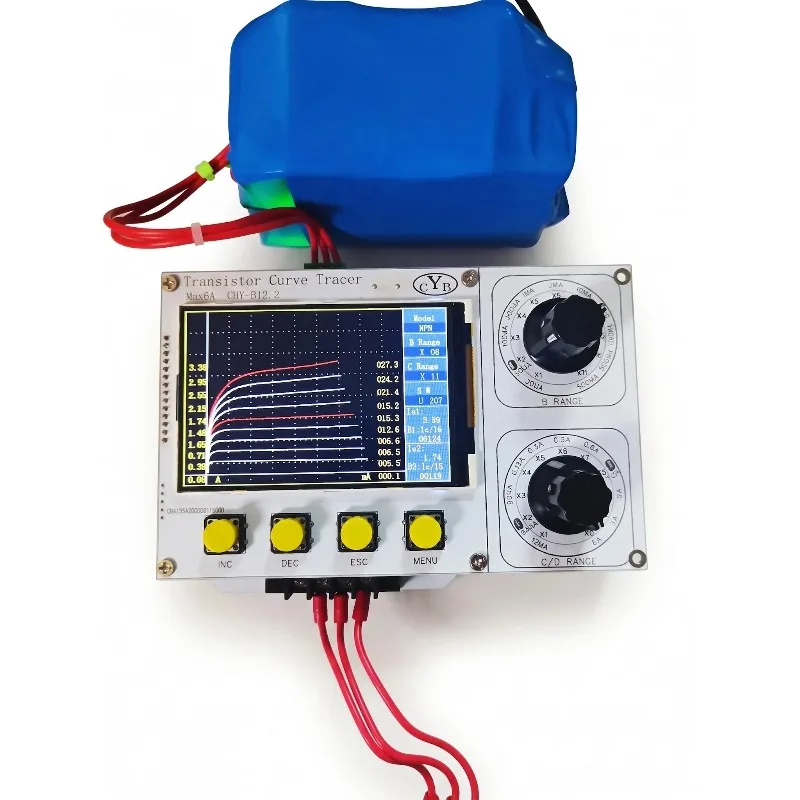 New Transistor Illustration Instrument Characteristic Curve Tester Collector Current 5A Max Support Thyristor