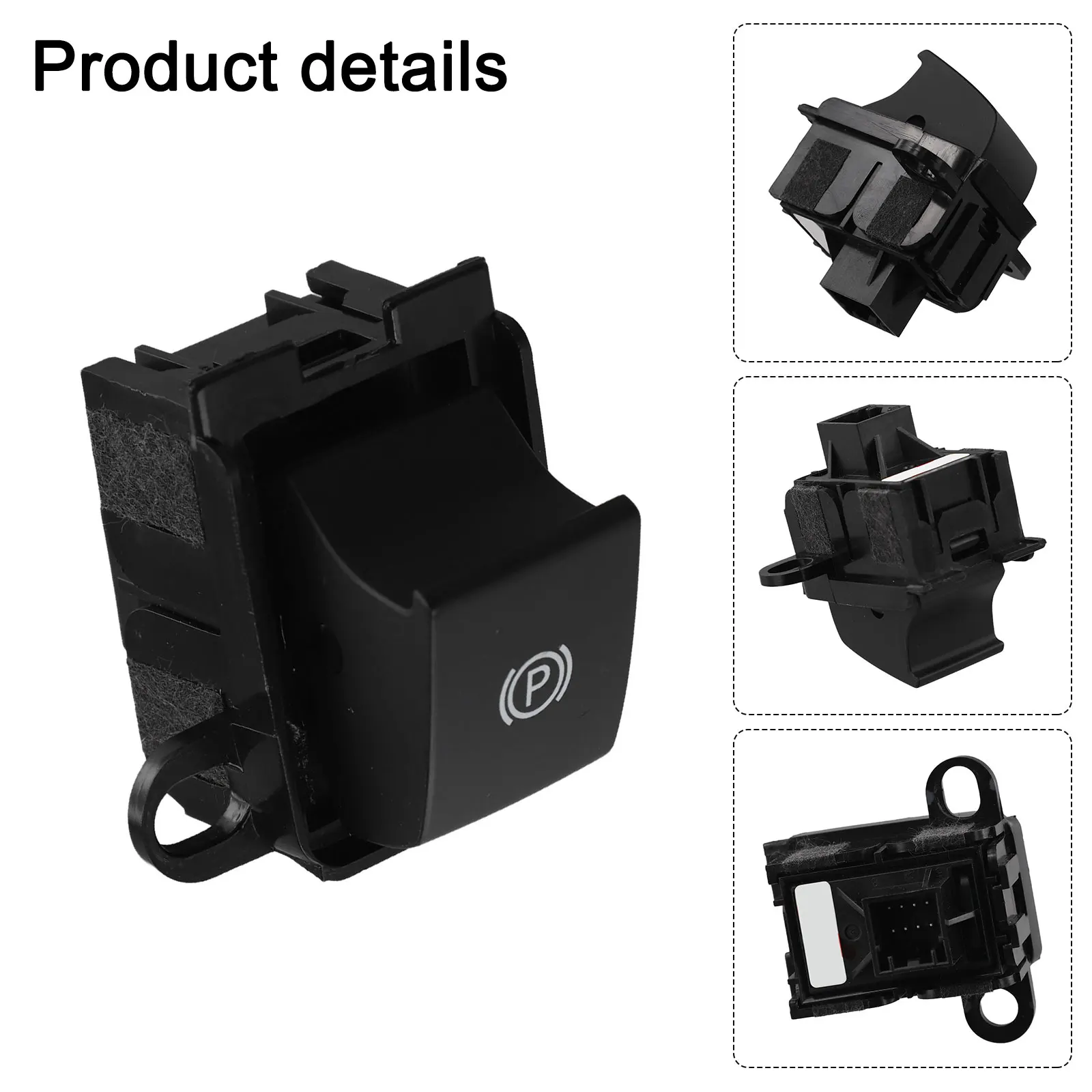 1pcs Black Abs OEM Number 20787804 Parking Switch Electronic Handbrake Switch For Chevrolet For Captiva 2011-2017