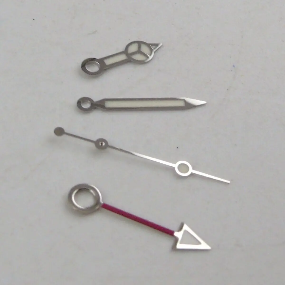 Стрелки часов GMT подходят для NH34, аксессуары для часов с автоматическим механизмом, светящиеся