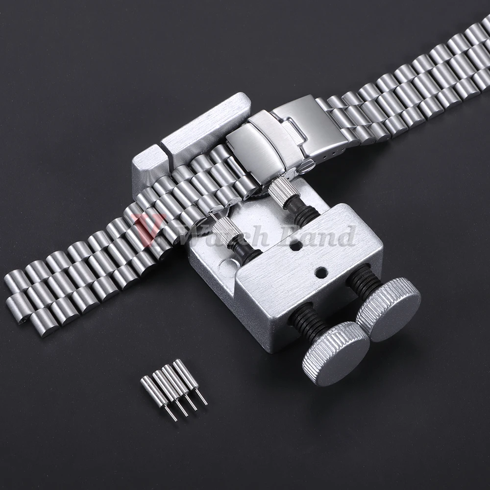 All Metal Adjustable Watch Tool for Apple Samsung Watch Adjustable Remover Kit Remove Metal Strap Bracelet Link Pin Repair Tool