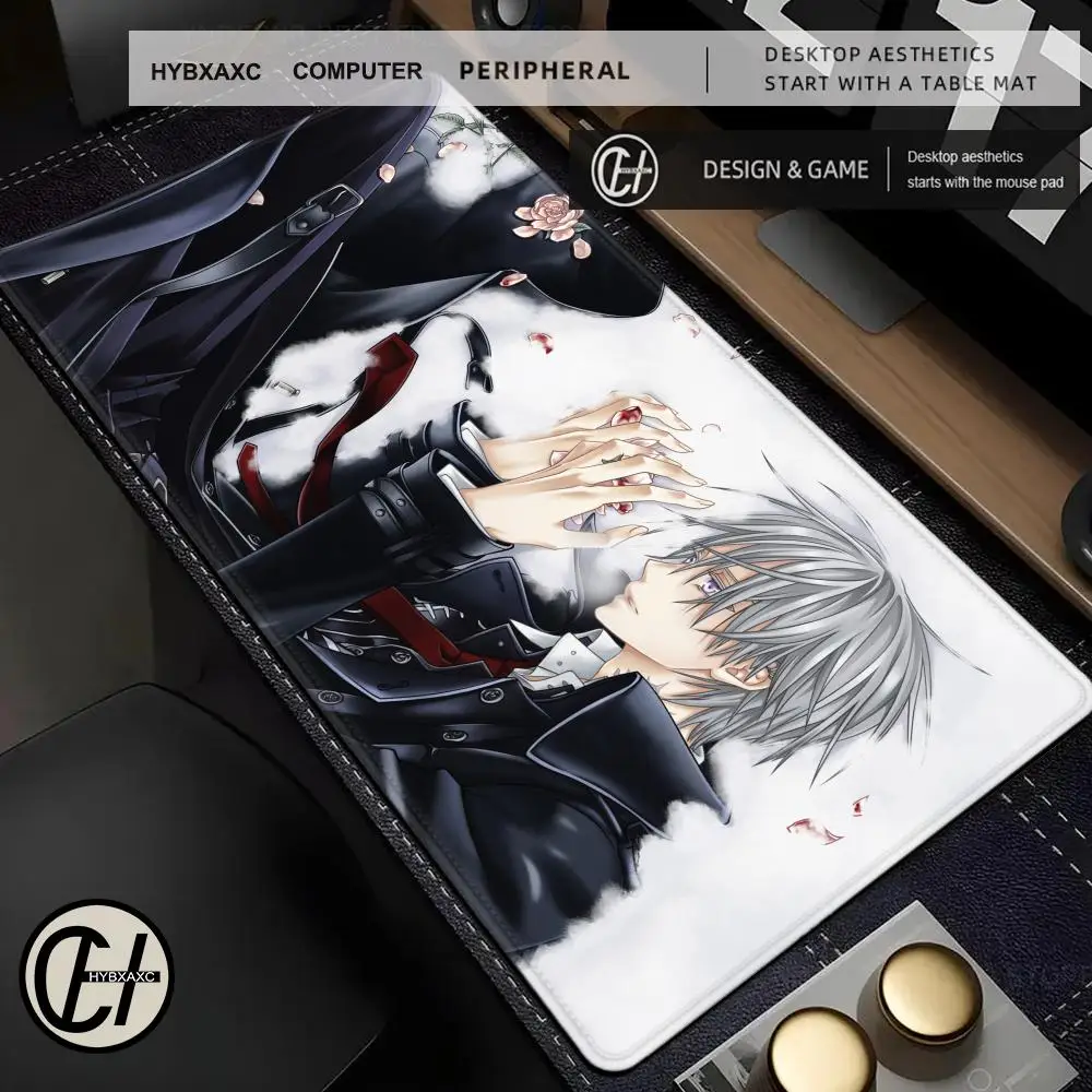 Anime Romantic V-Vampire Knight Mouse Pad Mousepad Large Gaming LockEdge Thickened PC Table Desk Mat