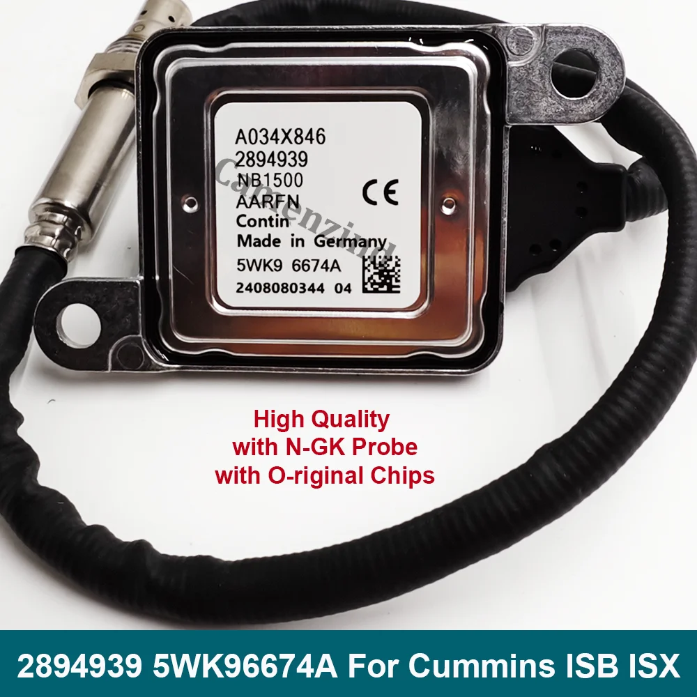 

OEM 2894939 5WK9 6674A 5WK96674A 2894939RX 2871978 Высококачественный чип-зонд NOx Датчик азота и кислорода для Cummins ISB ISX 12 В
