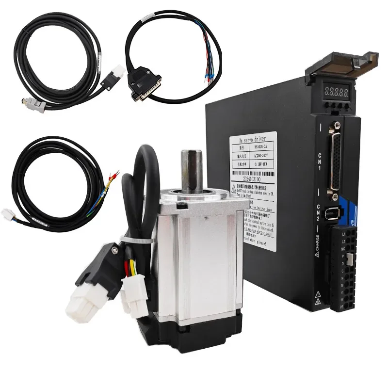 

High-Speed High-Torque Servo Motor Set 80-750W to 80-1000W with Drive Wire Feeding for Precision Control in Automation