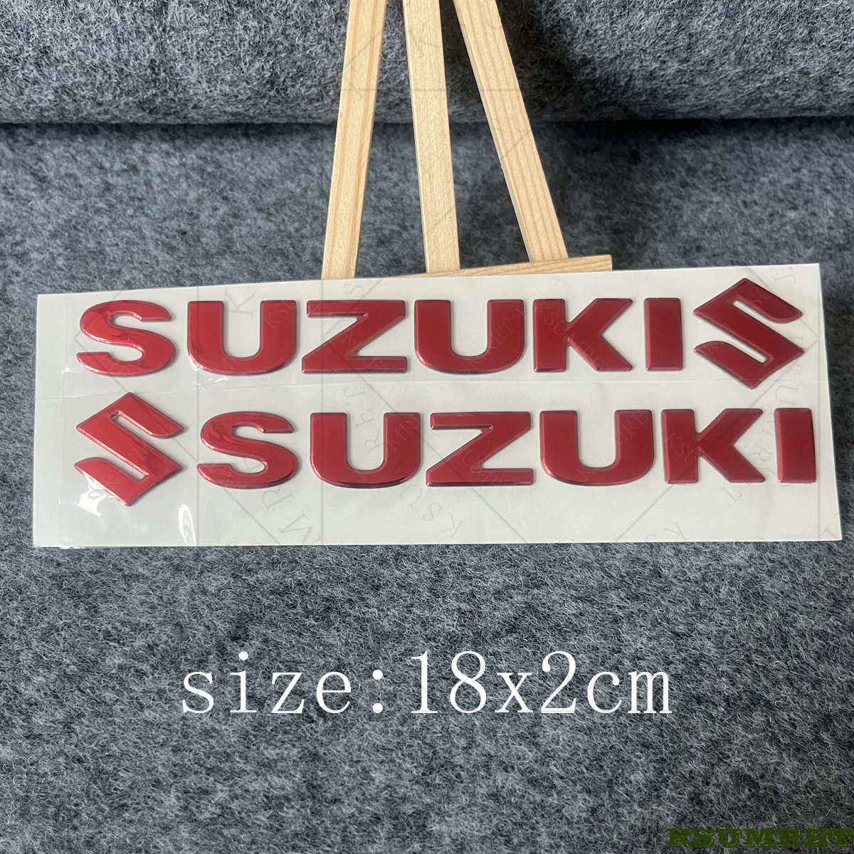 For Suzuki Motorcycle Sticker 3D Tank Decals Logo Emblem