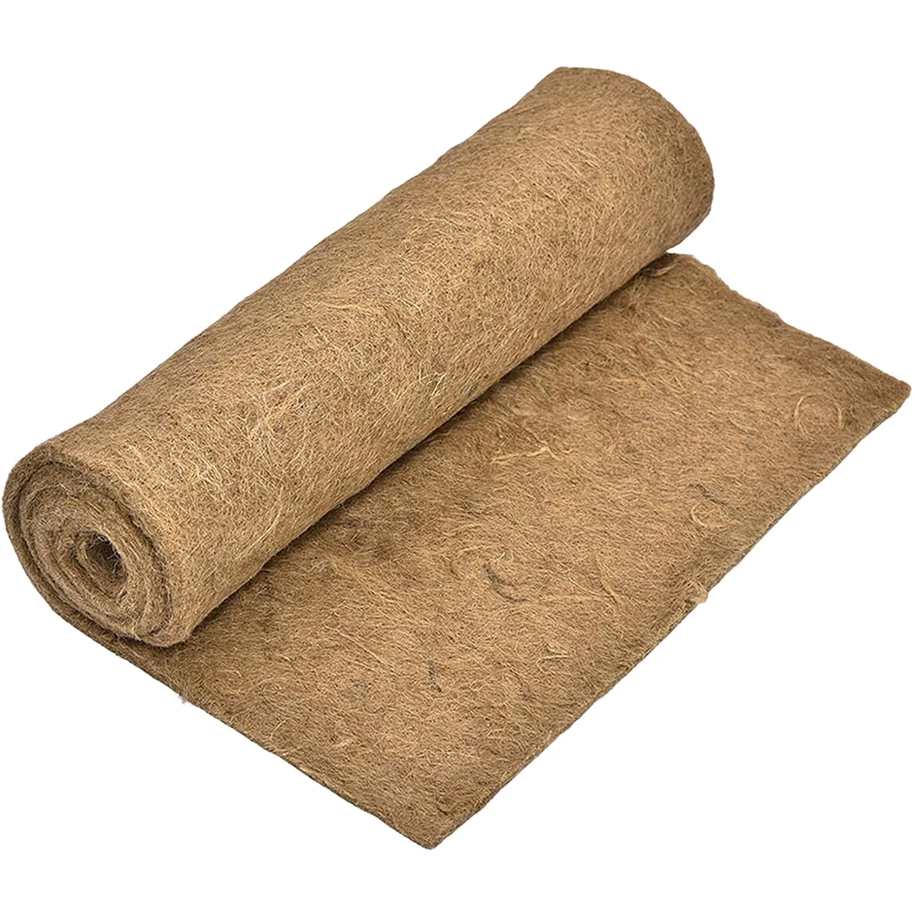 Garden Decoration Coco Coir Liner Flower Basket Insert Natural Coconut Fiber Breathable Coir Mat Biodegradable Coir