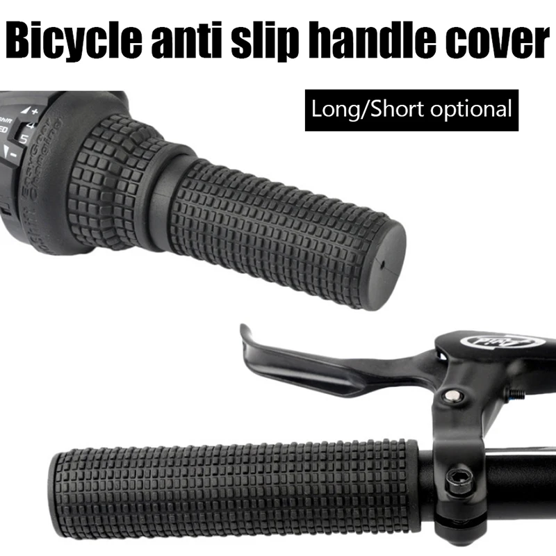 Bicycle HandlebaFer Cover Anti Slip And Wear-Resistant Rubber Handlebar Gloves Handlebar Cover Length Optional Cycling Equipmen