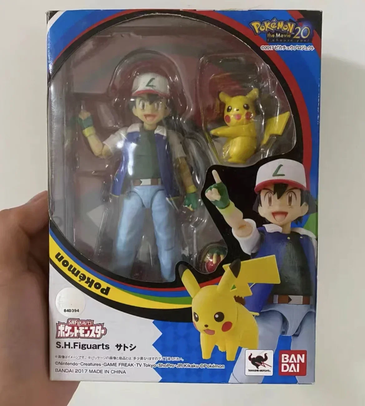 

100% оригинал Bandai SH Figuarts SHF Ash Ketchum в наличии, коллекция аниме, фигурки, модель игрушки, фигурка, подарки из ПВХ