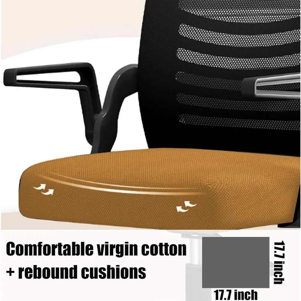 Computer Chair Home Office Chair Ergonomic Desk Chair Mesh Computer  With Folding Lumbar Support Armrest Gamer Gaming image 5