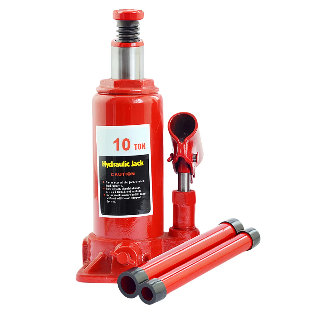 2/5/10 Ton Hydraulic Bottle Jack Welded Hydraulic Car Bottle Jack Car Jacks Tools for Car Pickup Truck RV Repair