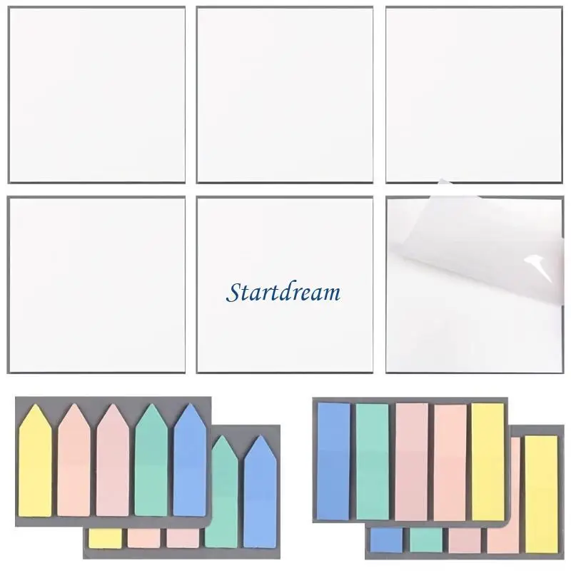 Sticky Tabs Page Markers Index Tabs Translucent Sticky Notes Index Stickers Arrows Flags Sticker Office Supplies K92C