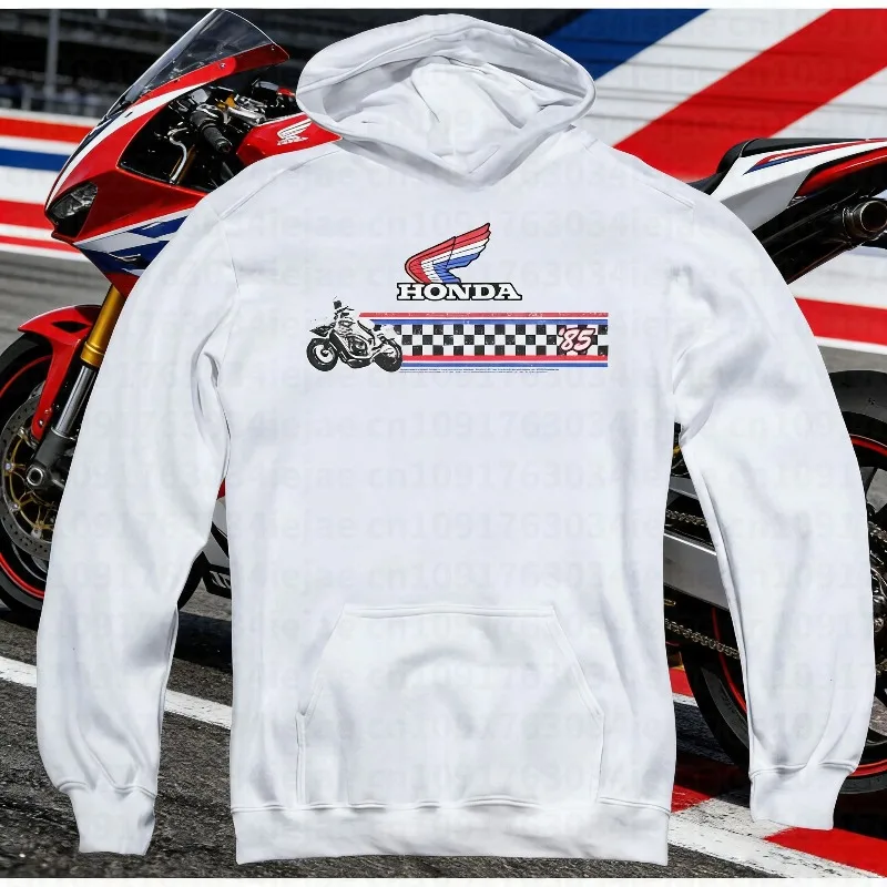 

Худи с логотипом Honda, осенне-зимняя, унисекс, повседневная, в стиле стритвир, для мотоциклистов