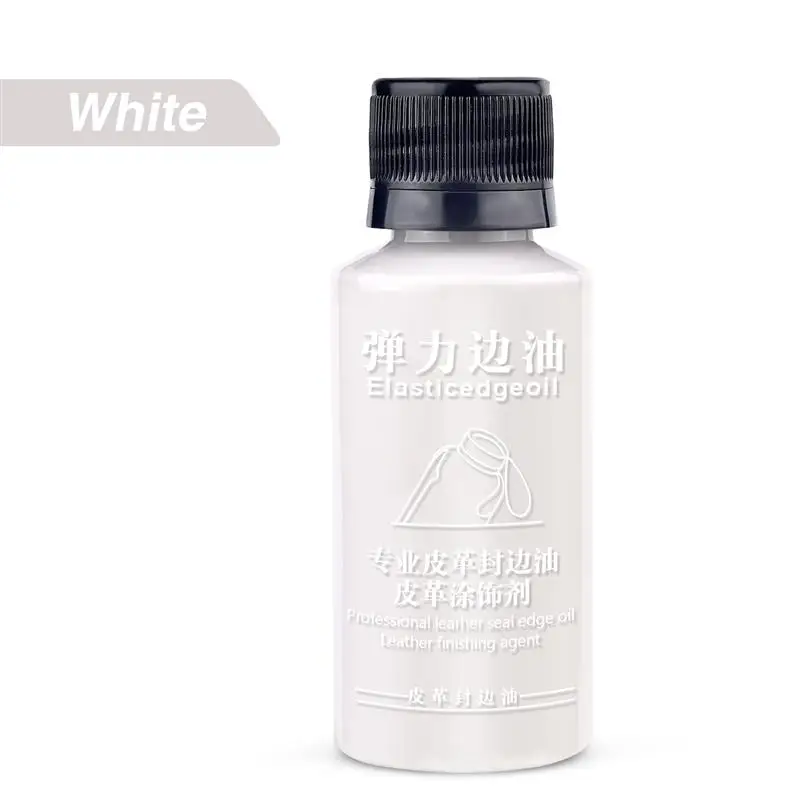30ml matte elastische Kanten versiegelung Öl Leder farbe DIY Leder kanten farbe Lederwaren Renovierung Trimm kanten versiegelung pigment