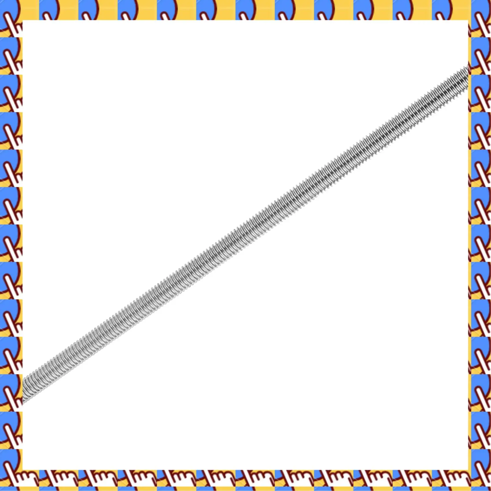 

A79I M6 X 150 мм, нержавеющая сталь 304, полностью резьбовые стержни, фурнитура, 10 шт.