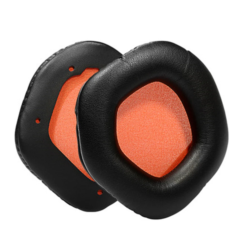 1Pair Replacement Potein Leather Memory Foam Cushion Ear Pads Earprads for Asus Rog Strix 7.1 2.0 PRO DSP Wireless Headphones