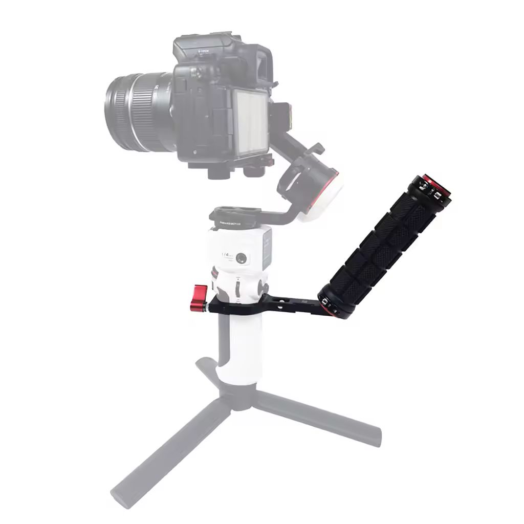 ידית סלינג עבור ZHIYUN CRANE M3/M3S Smooth5/5s מייצב גימבל נייד עם זרוע הארכה וידית ידית עם חור 1/4 מתקן נעל קרה