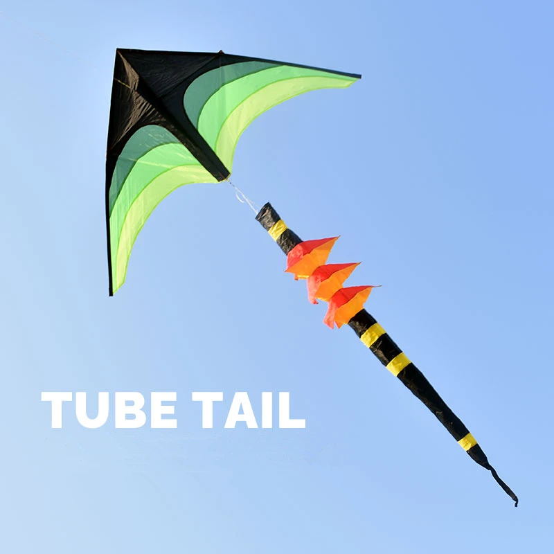 free shipping 3d kite tails rainbow windsock kite flying toys outdoor sports kites flag hammock beach wind kites parrot kites