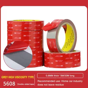 3M डबल-साइडेड टेप 3M 5608 मजबूत फोम टेप वाटरप्रूफ नॉन-ट्रेस हाई-विस्कोसिटी डबल-साइडेड टेप कारों के लिए वॉल फोन ब्रैकेट 6 best sales 3 मीटर डबल साइडेड टेप - №2