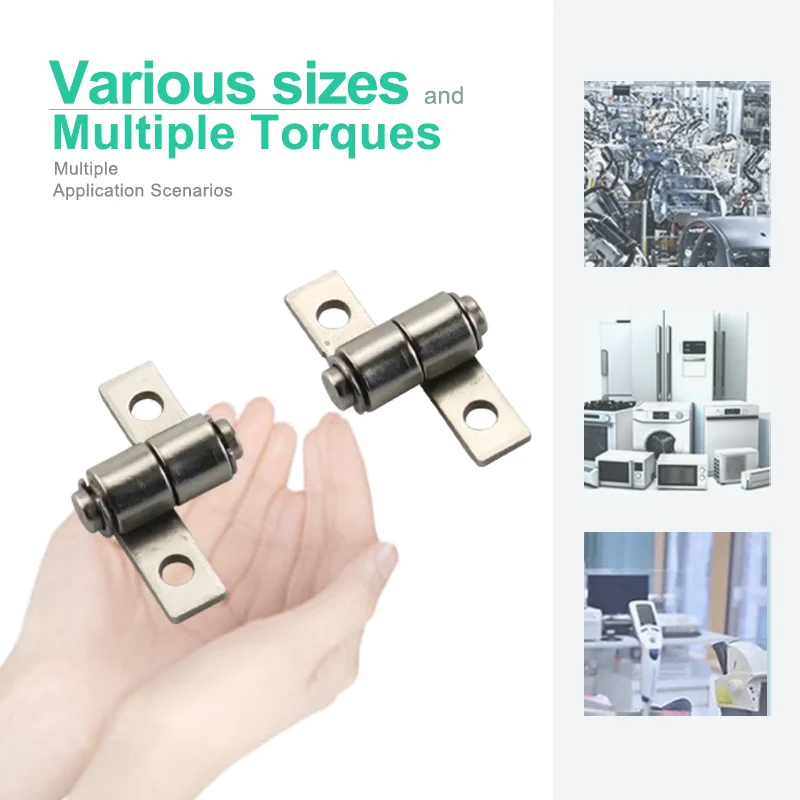 Small 360 Degree Positionable Damping Pivot Hinge Suitable For Flip Covers Of Industrial Machinery And Electronic Devices