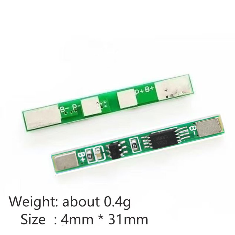  1PCS/5PCS/10PCS/LOT 1S 3.7V 3A li-ion BMS PCM battery protection board pcm for 18650 lithium ion li battery
