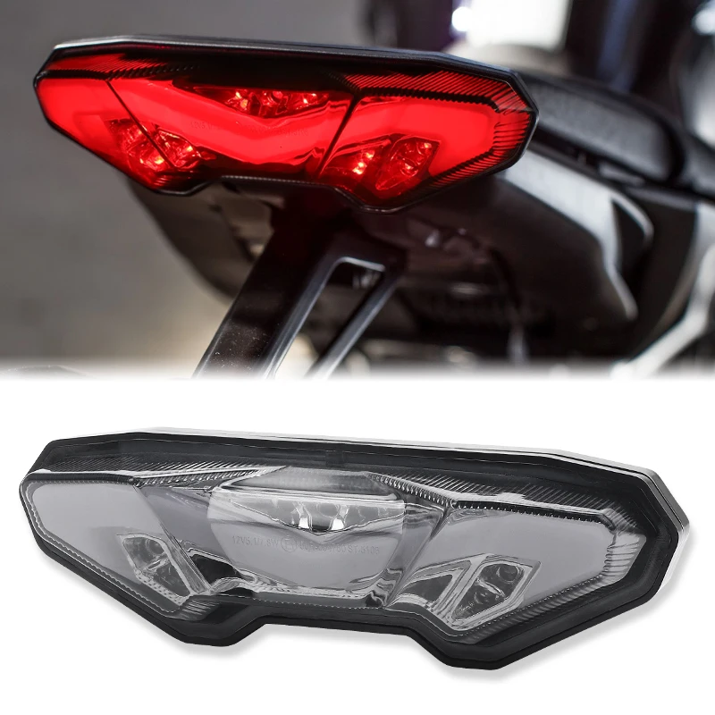 

Motorcycle LED Tail Light Motorbike Brake Lamp Turn Signal Taillight For Yamaha MT10 FZ09 Tracer 2014 2015 2016 MT 10 MT 09 2017