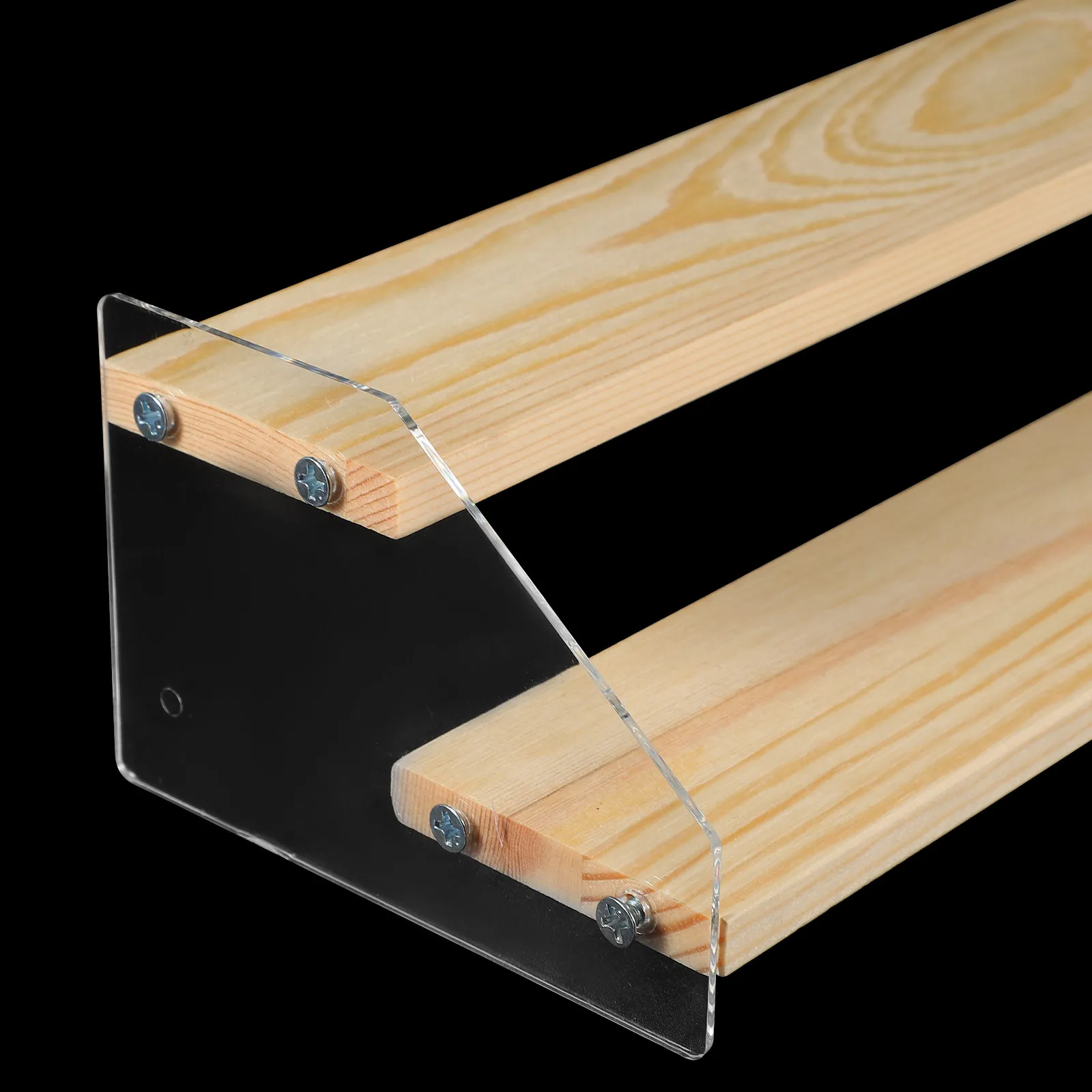Wooden Multi-Tier Display Riser Stand Fine Workmanship Desktop Storage Shelf Ascending Display Rack Collections Showcase
