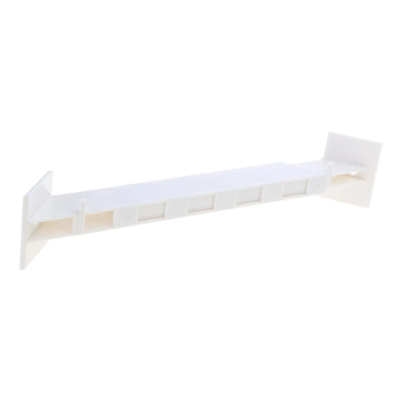 RVs Shower Corner Shelves Storage Bar for Securing Toiletries Shelf Rod Hook