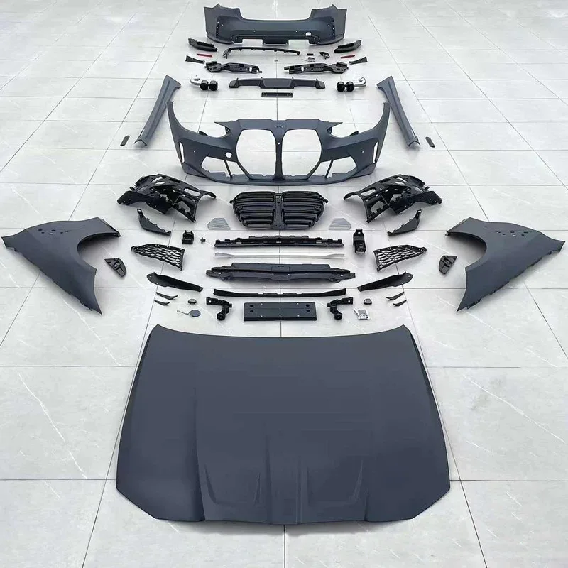 

Latest VersionG20 Upgraded Facelift M3 Front Rear Bumper Fenders PP Body Kit For 3 Series G20 2019-2022