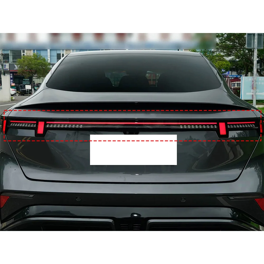 

Through Tail Light Rear Tail Lamp Cover Brake Lights Shell Replace The Original Lampshade For LYNK&CO 07 EM-P 2024-2025 2026