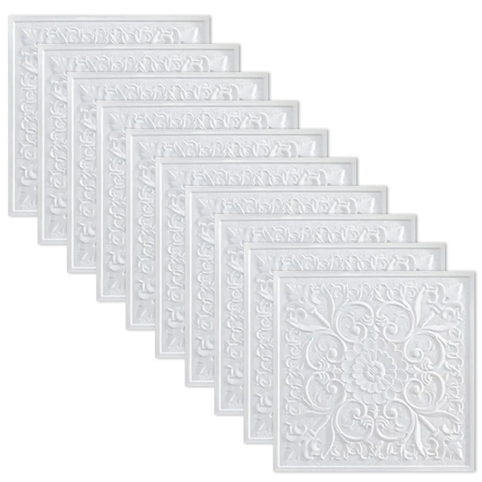Soft PE Foam Foam Panel DIY Easy Care Easy Installation Foam Panel PE Foam Package Content Soft Foam Tile Brick Wall Sticker
