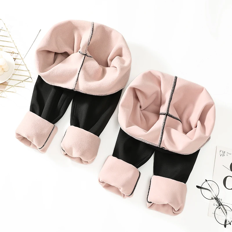Autumn Winter Dense Warm Plus Velvet Maternity Legging Belly Pencil Pants Clothes for Pregnant Women Seamless Sports Yoga