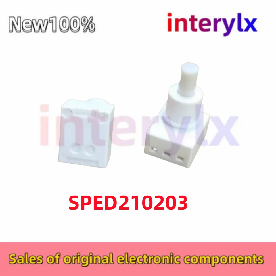 5-20Pcs/Lot Original Japanese ALPS SPED210203 Honda car ceiling light switch press switch self-reset switch white