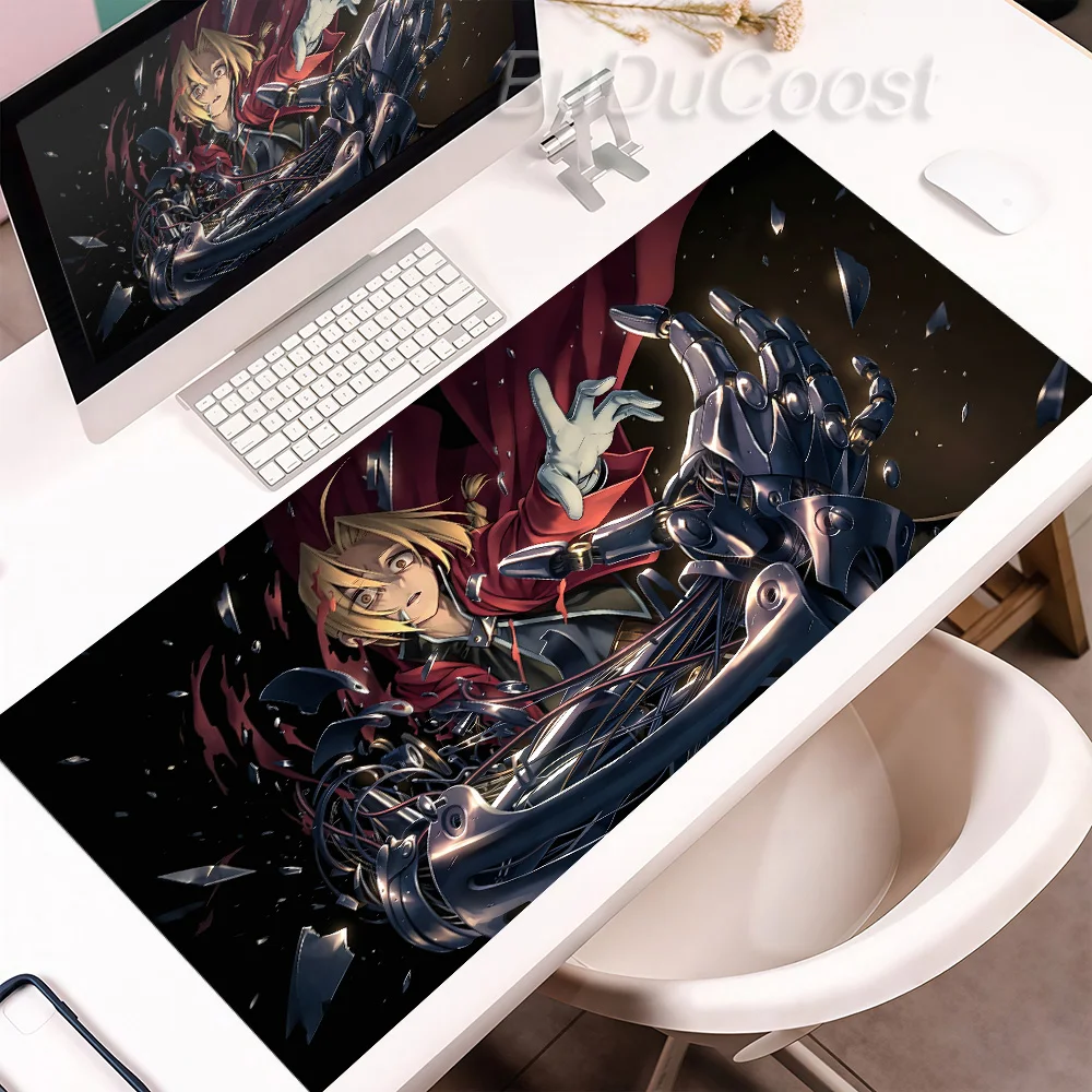Anime Fullmetal Alchemist Mousepad Pad Mouse Gaming Gamers Large Desk Mat Keyboard Gamer Complete Carpet Kawaii Pc Accessories