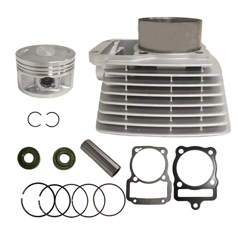 

A11M-Motorcycle Engine Cylinder Piston Gasket Kit 72.5Mm For CG250 To For CG350 350Cc Upgrade Parts
