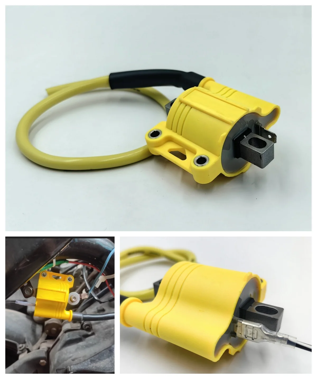 Universal 2T/4T Motorcycle Ignition Coil Racing Coil for ATV Scooter Moped Go Kart Dirt Bike Yamaha Ktm NC250 Ignition image 6
