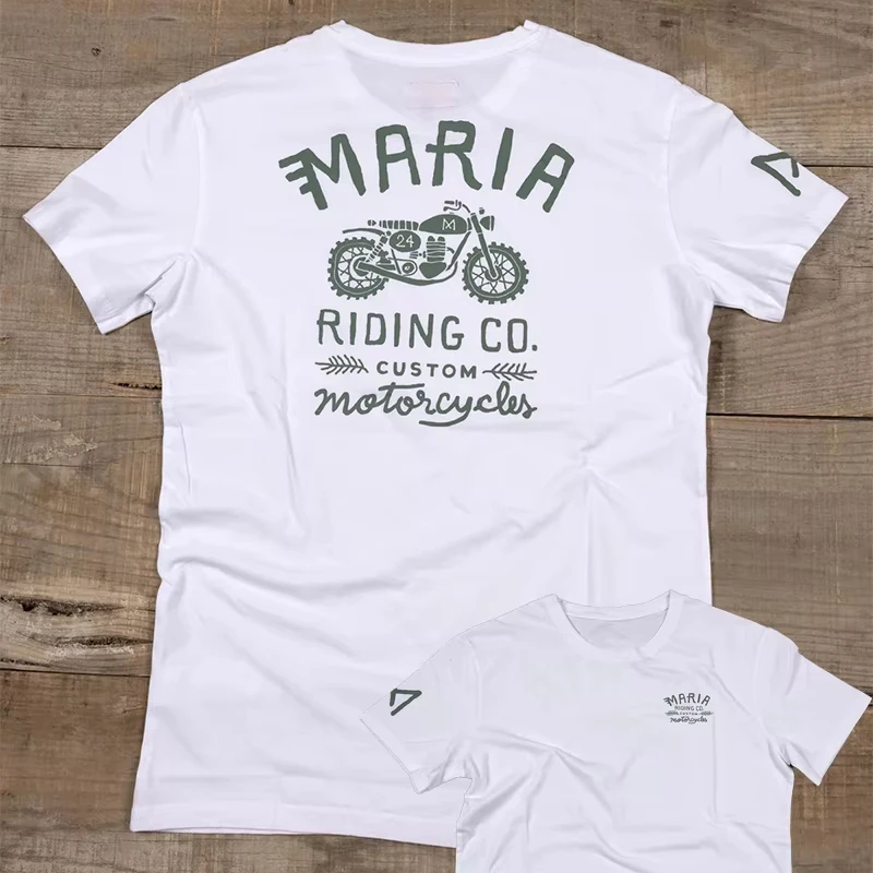 الدراجات النارية المخصصة ليست جريمة مطبوعة تي شيرت الجرافيك تي شيرت عالية الجودة الرجال قصيرة الأكمام تي شيرت ملابس رياضية للرجال #5