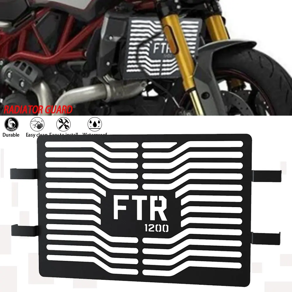 

Fit FOR INDIAN FTR 1200 CARBON RALLY SPORT 2020-2025 FTR 1200X100%R Carbon Championship Edition Radiator Guard Grille Tank Cover