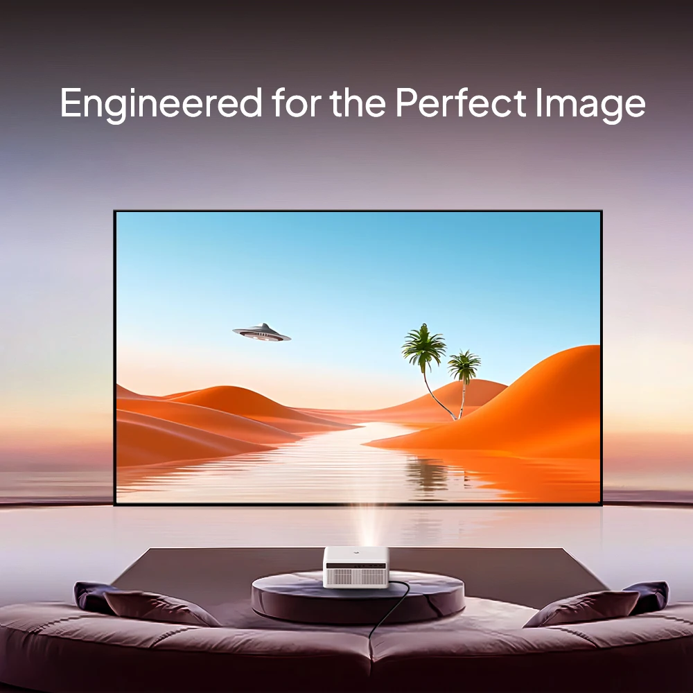 شاشة عرض BYINTEK مقاس 100 بوصة شاشة عرض أفلام 4K مخصصة عالية الدقة قابلة للطي وشاشة عرض مضادة للضوء