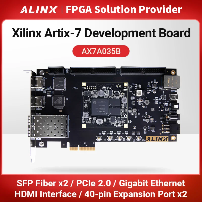 

Alinx Xilinx Artix-7 DEVELOPMENT BOARD AX7A035B XC7A35T