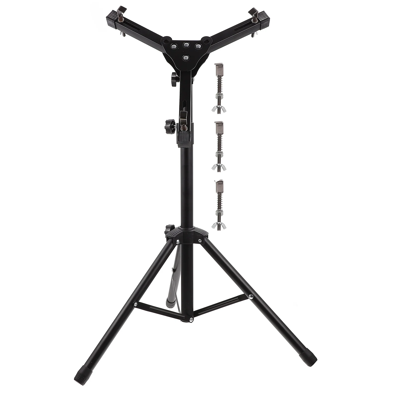 

Folding Drum Stand Tripod Silent Holder Dumb Accessory Mute Supply Alloy Snare Rack Percussion Practice