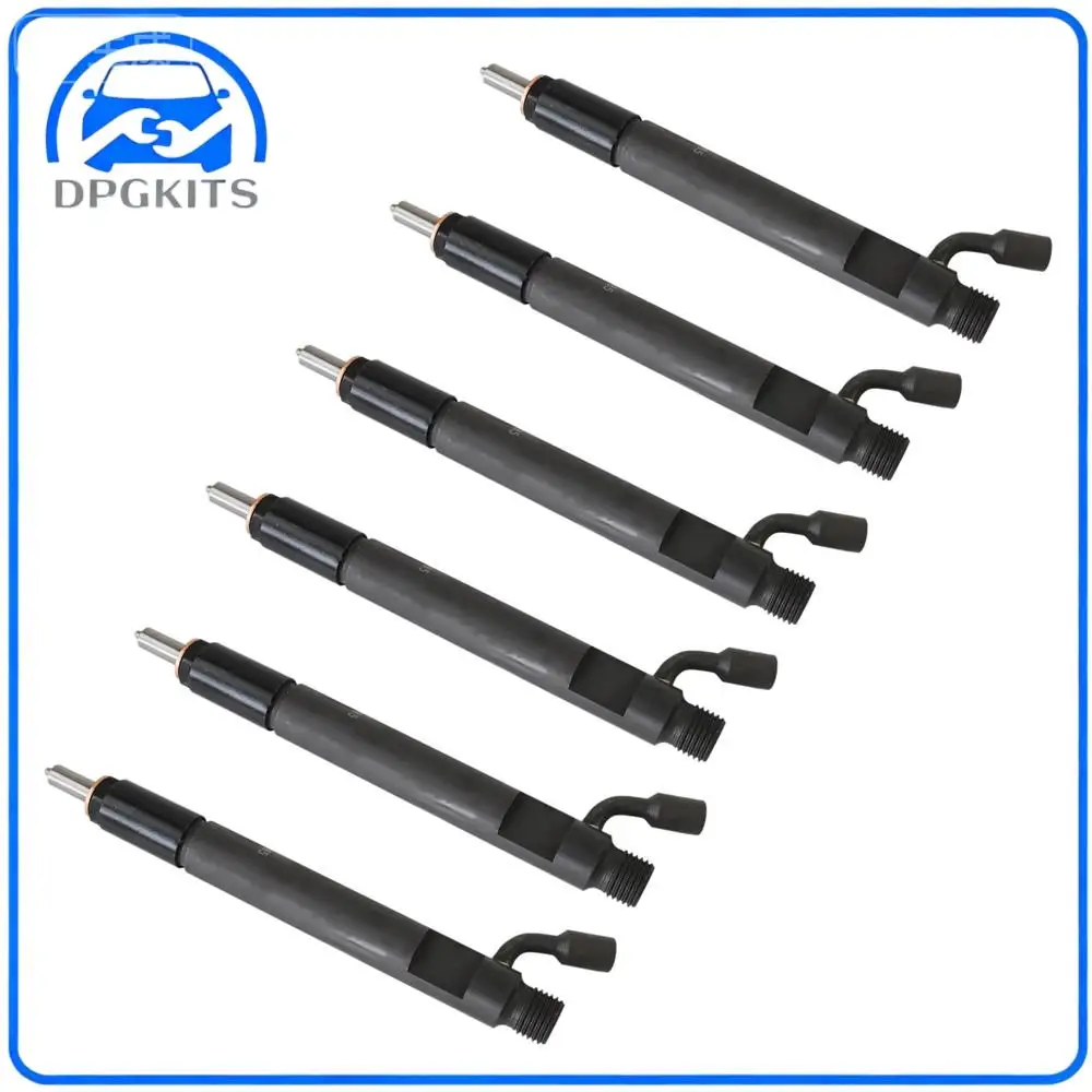 DPGKITS 6PCS Engine Fuel Injectors 3283160 For Cummins 6C 6CT 6CTA 8.3L Engine Fuel Injectors Parts