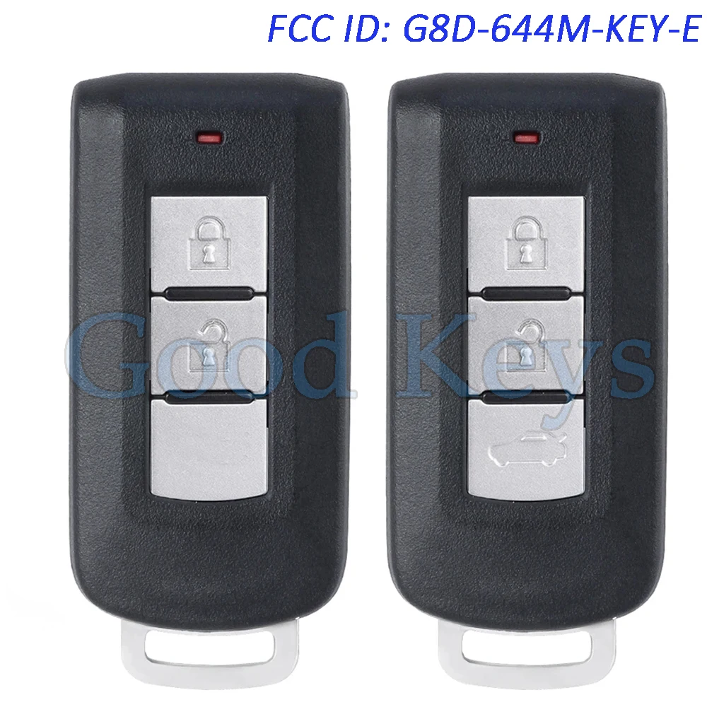 G8D-644M-KEY-E 433MHz Smart Remote Key Fob for Mitsubishi ASX Lancer Outlander 2008 09 10 11 12 13 14 15 16 2017 2018 2019 ID46