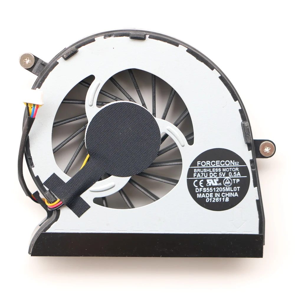 

New Cpu Cooling Fan For Lenovo Y460P Cpu Cooling Fan DFS551205ML0T FA7U DC5V 0.5A Core i7 Cpu